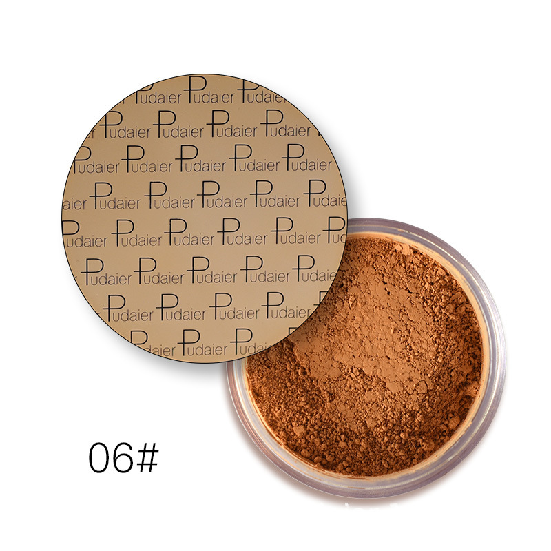 New Makeup Loose Powder Matte Mineral Oil-control Long-lasting Face Concealer Finishing Bronzer Contour Loose Setting Powder