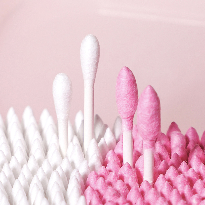 100/200/300Pcs Disposable Home Dual Heads Ear Cleaning Makeup Tools Cotton Swabs Buds Nose Ears Cleaning Tools