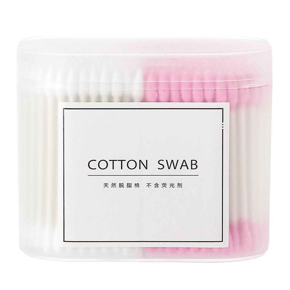 100/200/300Pcs Disposable Home Dual Heads Ear Cleaning Makeup Tools Cotton Swabs Buds Nose Ears Cleaning Tools