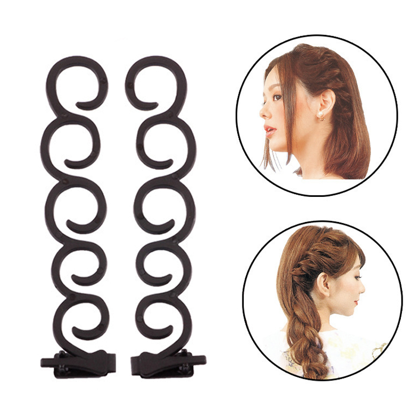 7PCS/Set Magic Donut Bun Maker DIY Hair Accessories Braid Styling Hairpins Barrettes Twist Hair Clips Hairstyle Braiding Tools