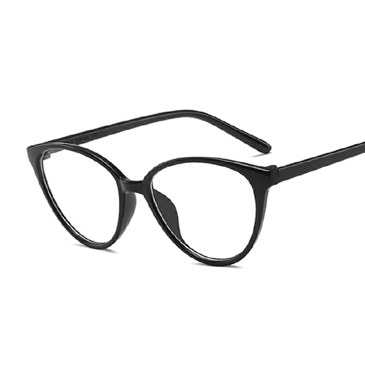 Vintage Cat Eye Glasses  Anti Blue Light Glasses Frame Lens Women Eyeglasses Men Transparent Eyewear Frames