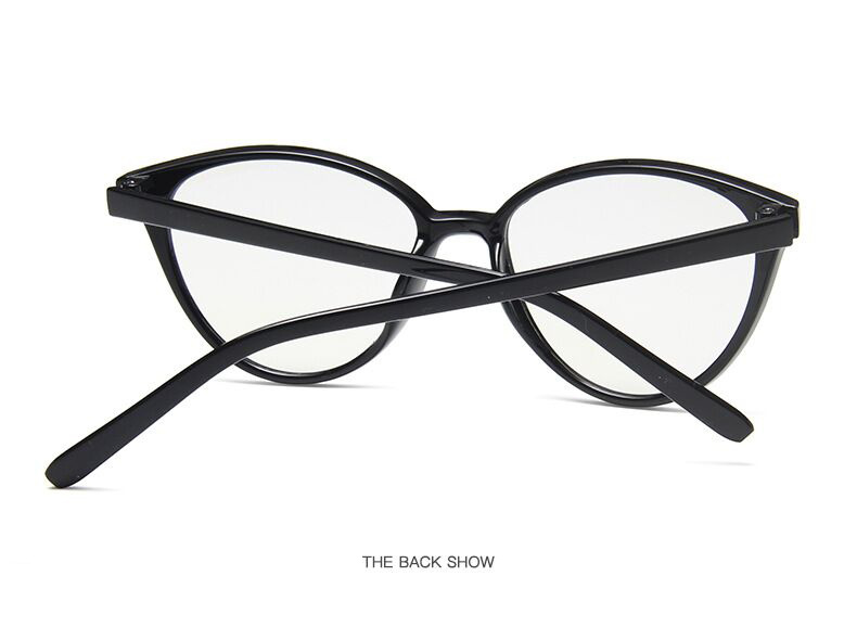 Vintage Cat Eye Glasses  Anti Blue Light Glasses Frame Lens Women Eyeglasses Men Transparent Eyewear Frames