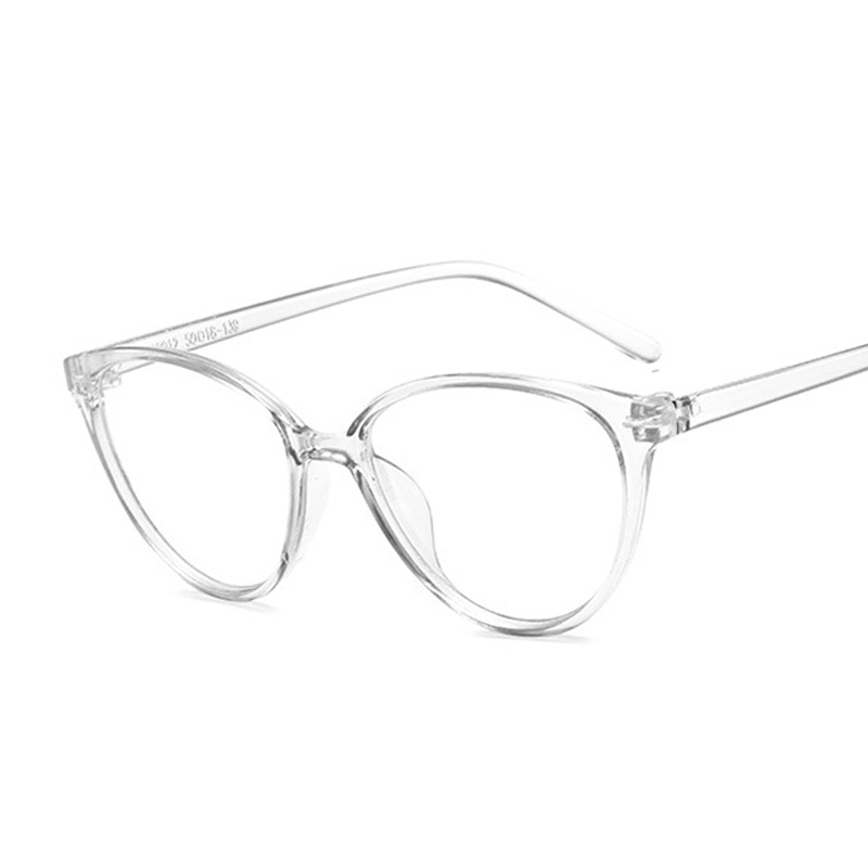 Vintage Cat Eye Glasses  Anti Blue Light Glasses Frame Lens Women Eyeglasses Men Transparent Eyewear Frames