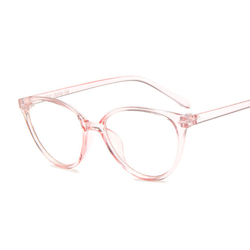 Vintage Cat Eye Glasses  Anti Blue Light Glasses Frame Lens Women Eyeglasses Men Transparent Eyewear Frames
