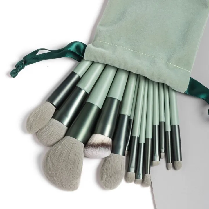 New 13Pcs Makeup Brush Set Foundation Powder Eyebrow Eyeshadow Blending Blush Brushes Beauty Make Up Kit Tool