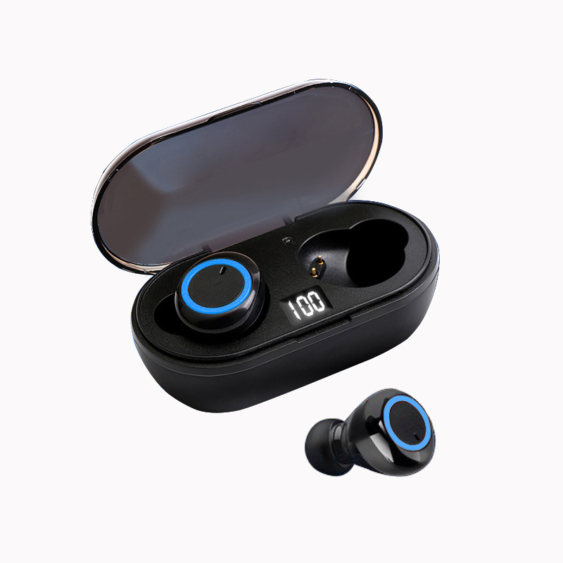 New Y50Pro Bluetooth Earphones TWS LED Display Wireless In-ear Earbuds Handfree HiFI Stereo Sport Earpods Music Earphones