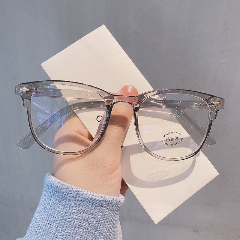 Anti Blue Light Glasses Women Vintage Computer Men Eyeglasses Plain Frame Gaming Spectacles Bluelight Glasses Eyewear