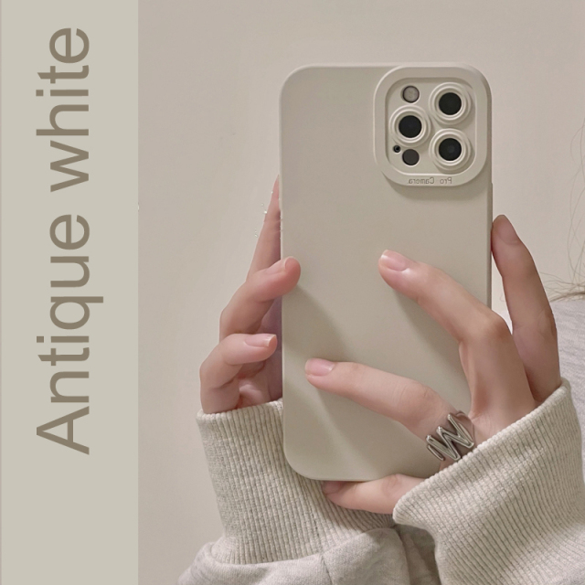 New Liquid Silicone Phone Case For iPhone 13 12 11 Pro Max 7 8 Plus X XR XS Max Camera Lens Protection Phone Covers