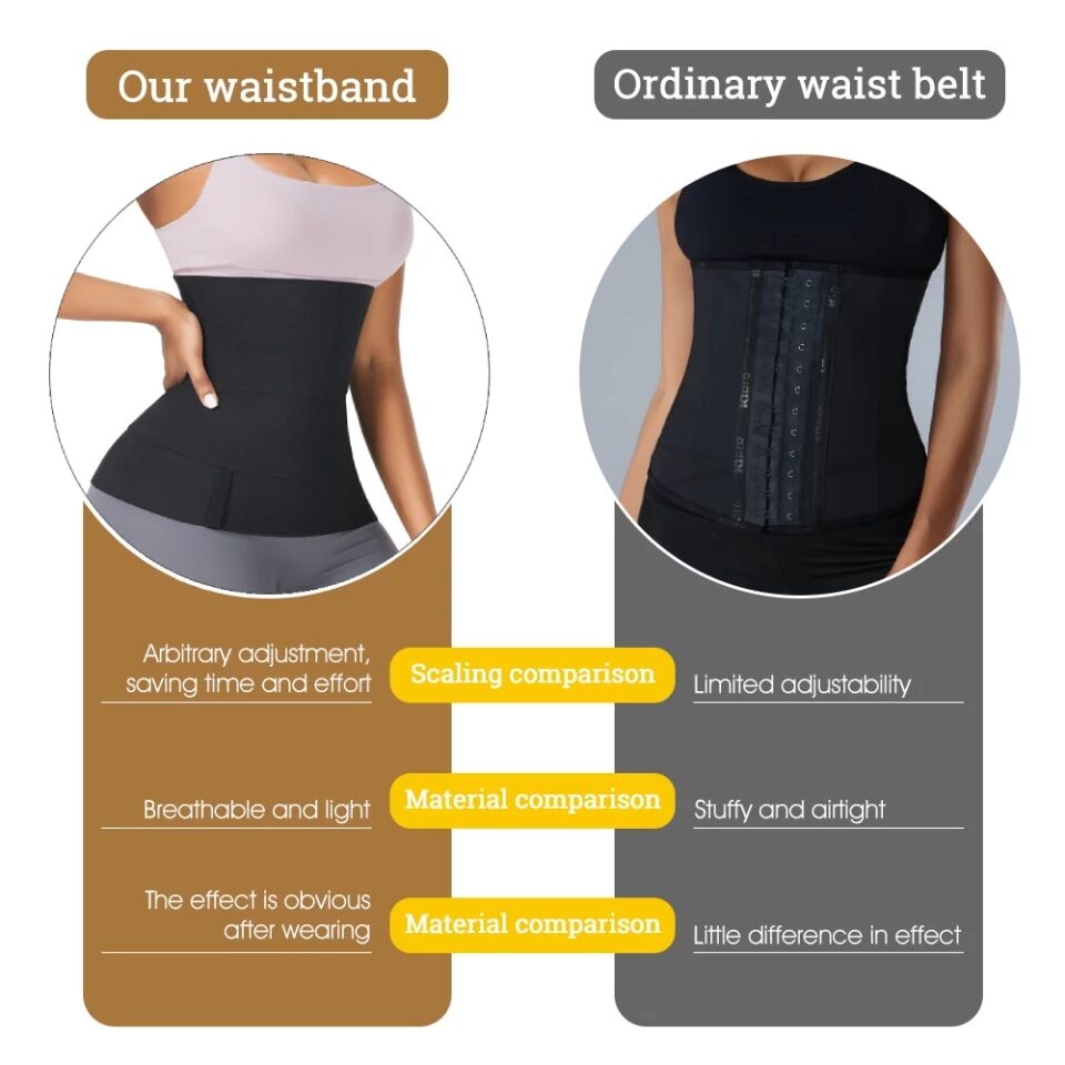 New Arrivals Waist Trainer Bandage Wrap Shaperwear Belt Women Slimming Tummy Belt Corsets Stretch Bands Body Shaper Snatch me up