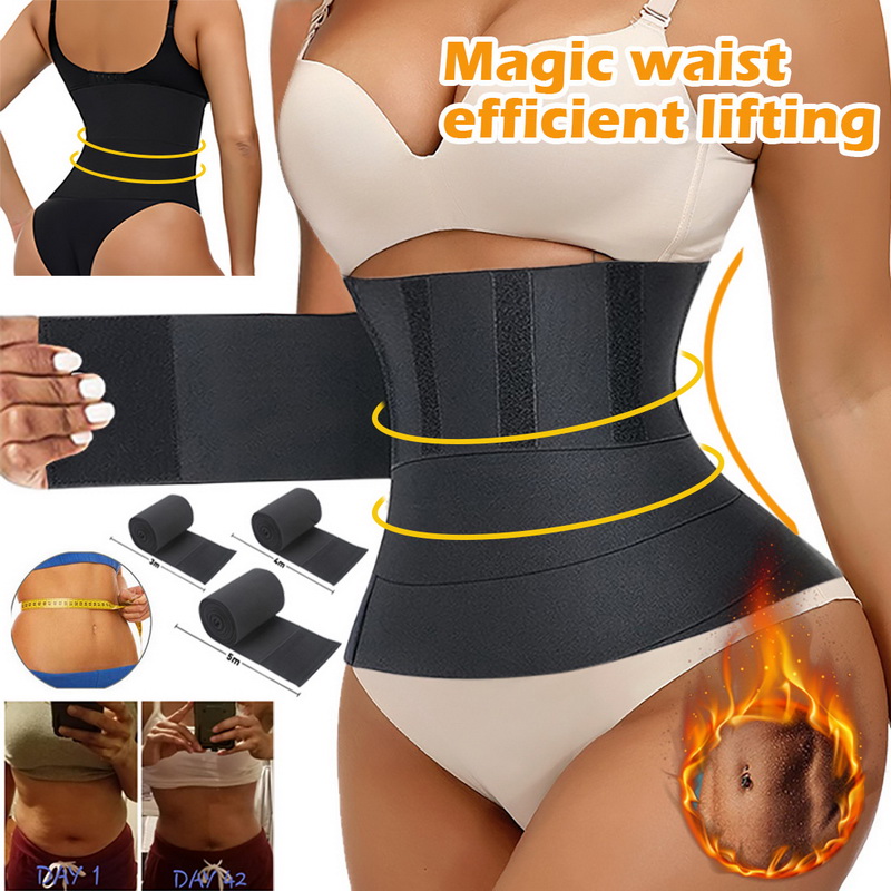 New Arrivals Waist Trainer Bandage Wrap Shaperwear Belt Women Slimming Tummy Belt Corsets Stretch Bands Body Shaper Snatch me up