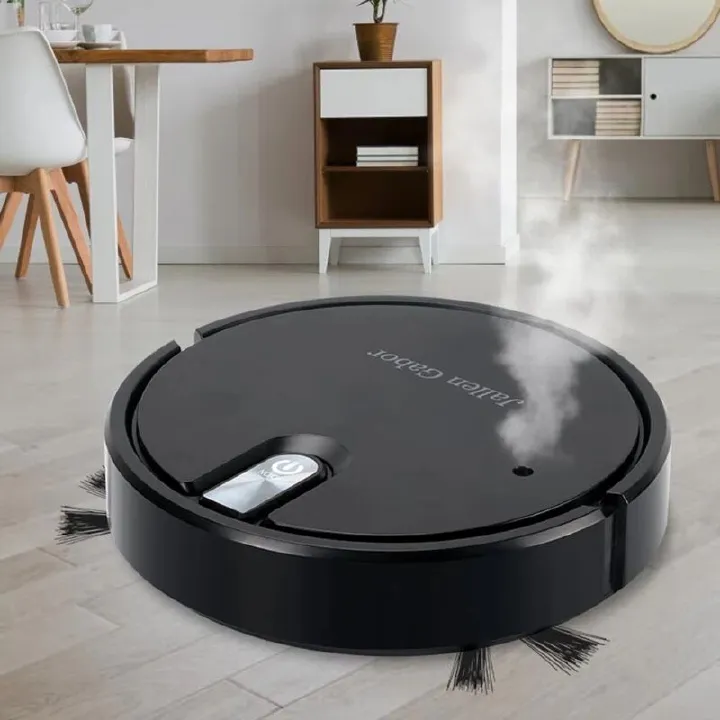 Robot Vacuum Cleaner 5 in 1 Wireless Vacuum Cleaner With LED Atmosphere Lights Quiet Vacuuming Mopping Humidifying Vaccume Clean
