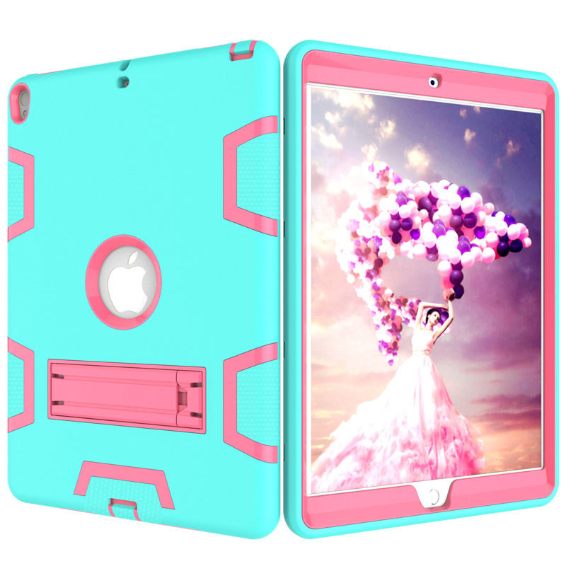 New iPad Case iPad Pro Cases High Impact Resistant Hybrid 3 Layers Cover Heavy Duty Defender 360 Full Body Protect Cases