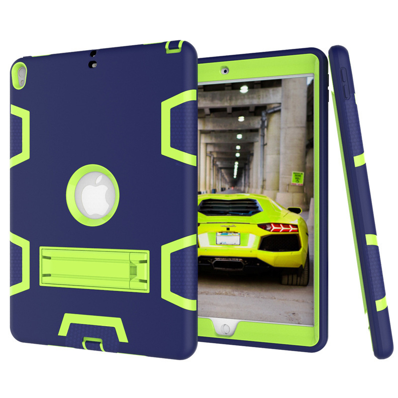 New iPad Case iPad Pro Cases High Impact Resistant Hybrid 3 Layers Cover Heavy Duty Defender 360 Full Body Protect Cases