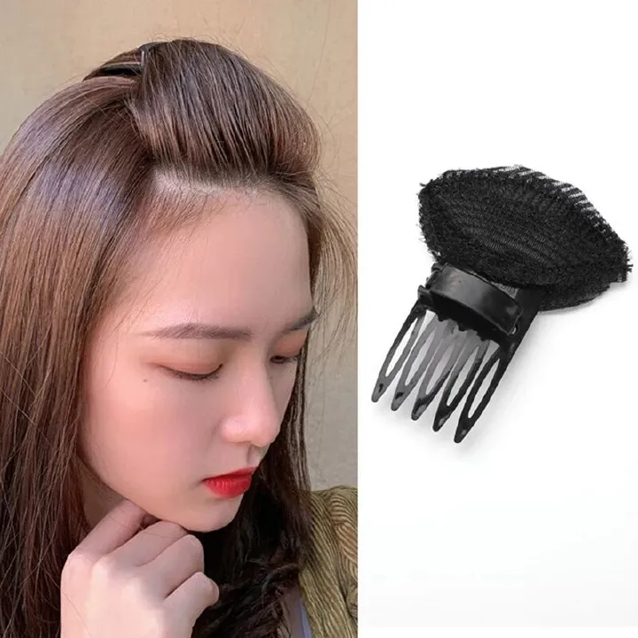 Puff Hair Head Cushion Invisible Fluffy Hair Pad Sponge Clip Bun Bump It Up Volume Hair Base Hair Styling Tools Accessories
