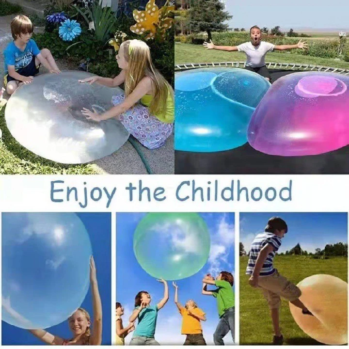 Children Outdoor Soft Air Water Filled Bubble Ball Blow Up Balloon Toy Fun Party Game Summer Gift for Kids Birthday Party Favors
