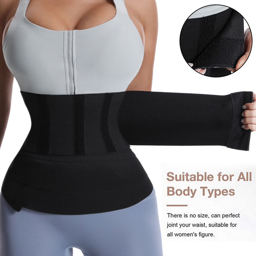 New Arrivals Waist Trainer Bandage Wrap Shaperwear Belt Women Slimming Tummy Belt Corsets Stretch Bands Body Shaper Snatch me up