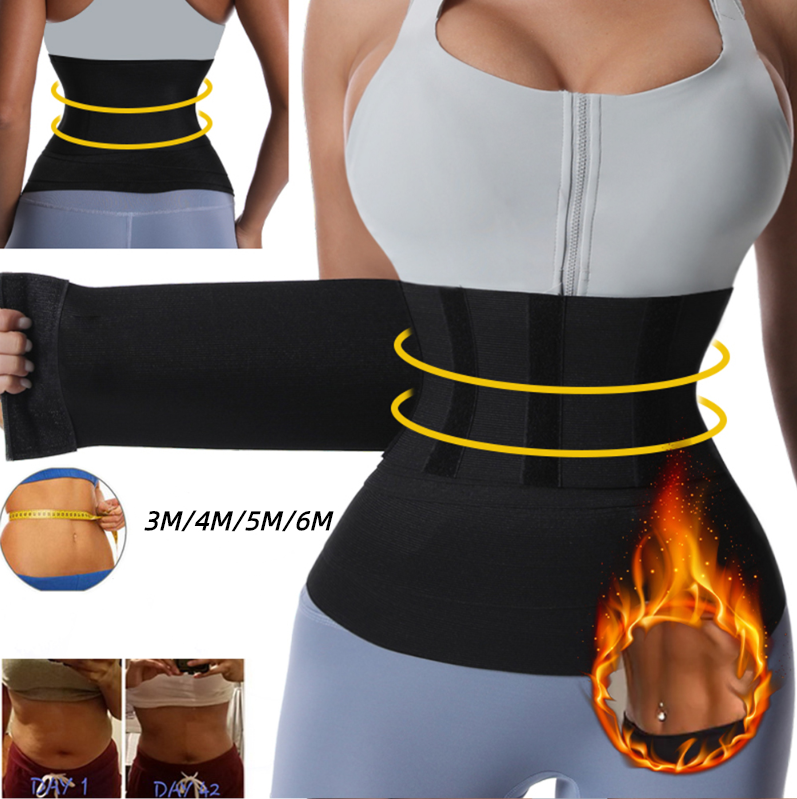 New Arrivals Waist Trainer Bandage Wrap Shaperwear Belt Women Slimming Tummy Belt Corsets Stretch Bands Body Shaper Snatch me up