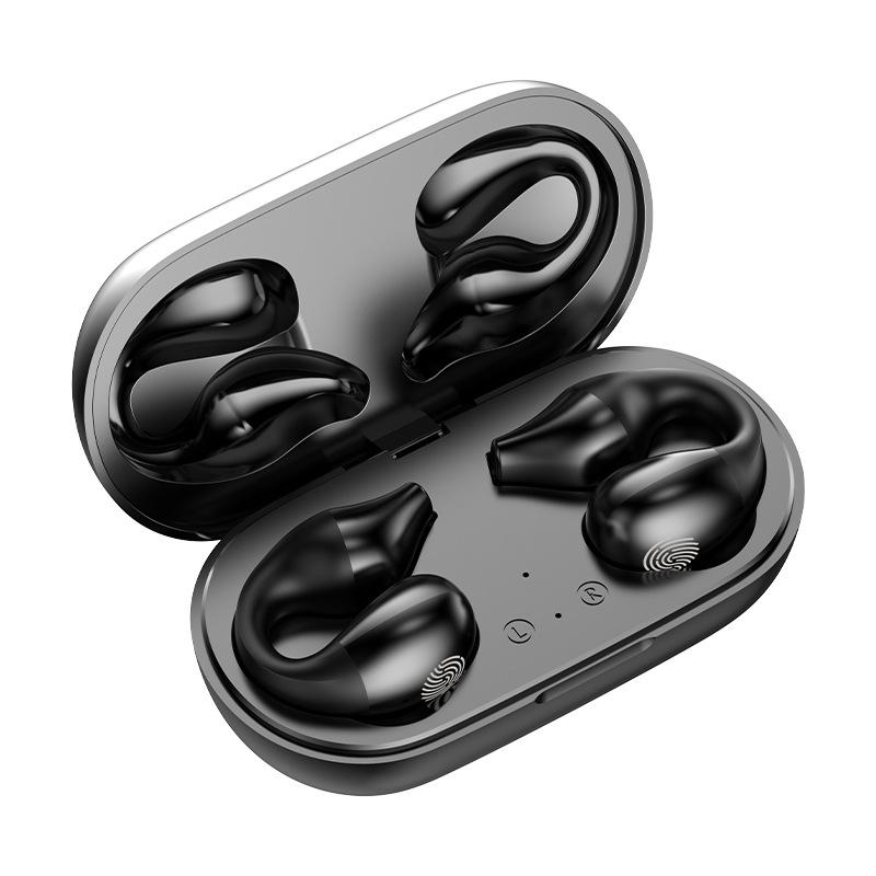 NEW S03 Bone Conduction Earphones Bluetooth 5.2 Earclip on Ear Earring Wireless Earphones Sports Earpods  Ear Hook with Mic