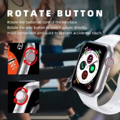 New Arrival i8 /i9 Pro Max Smartwatch Bluetooth Call Smart Watches Health Monitor Fitness Bracelet Scroll Button Smart Band For Phones