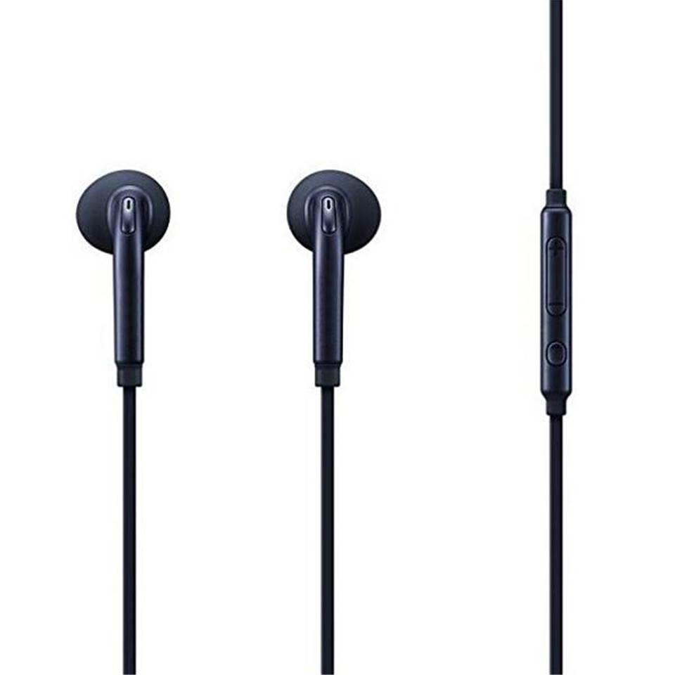 3.5mm Wired Stereo In-Ear Earbuds Headphones w Mic for Samsung Cell Phone