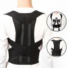 Back Brace Posture Corrector for Women and Men for Improve Posture Provide and Back Pain Relief Black Large
