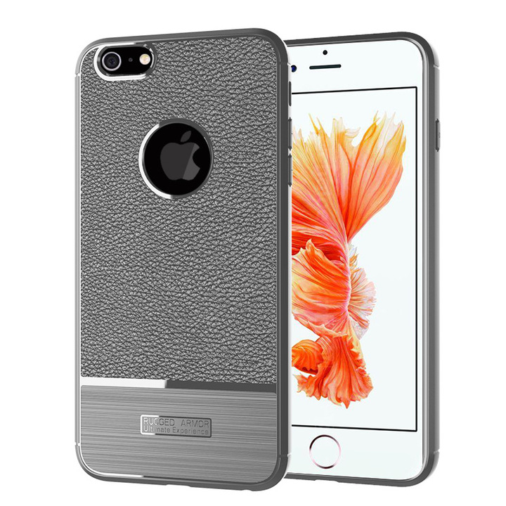 KiliFun Collection Soft Shockproof Ultra Thin Litchi Hybrid tpu case cover for Iphone 6s