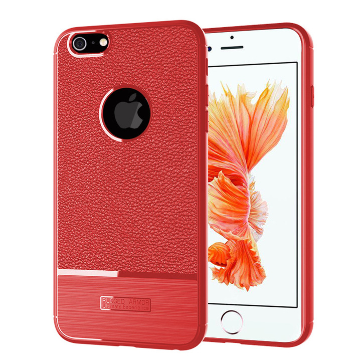 KiliFun Collection Soft Shockproof Ultra Thin Litchi Hybrid tpu case cover for Iphone 6s