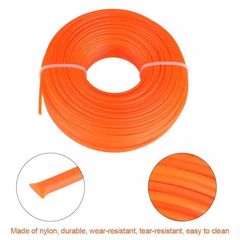 KiliFun Collection 3mm Trimmer Line Nylon Cord Wire Round String Orange 3mm
