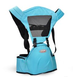 KiliFun Collection COOLBABY Multifunctional Hip Seat/Backpack/Front Facing Baby Carrier light blue two in one combination