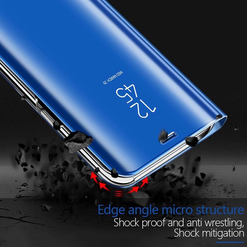KiliFun Collection Samsung Galaxy S20 Plus Cover Smart Flip cover for Samsung Mirror Case