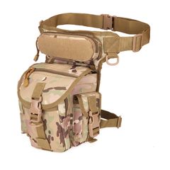 KiliFun Collection A90 Multi-purpose Tactical Bag Outdoor Military Waist Leg Bag Traveling color 5 12*11*30cm