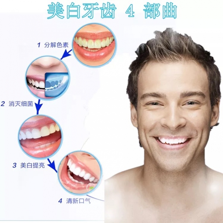 New style whitening paste 28 pieces of Advanced Teeth Whitening Strips tooth whitening paste