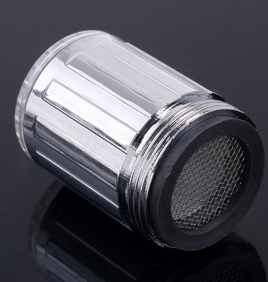 New LED Light kitchen Water Shower Spraying Head Faucet Bathroom