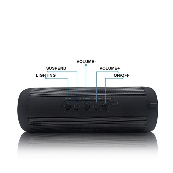 Professional IPX7 Waterproof Outdoor HIFI Column Speaker Wireless BluetoothSpeakerSubwoofer soundbox