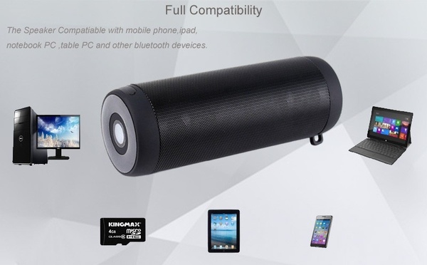 Professional IPX7 Waterproof Outdoor HIFI Column Speaker Wireless BluetoothSpeakerSubwoofer soundbox