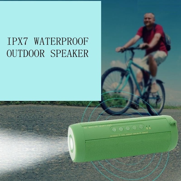 Professional IPX7 Waterproof Outdoor HIFI Column Speaker Wireless BluetoothSpeakerSubwoofer soundbox