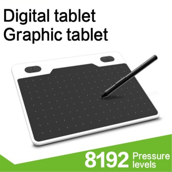 Graphics Drawing Tablet Board 6x3.7" Ultra-thin Creative Draw Digital Plate for Android Phones