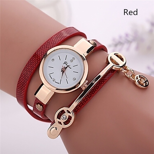 Fashion Casual Bracelet Watch Wristwatch Women Dress Watches Relogios Femininos Watch 9 Colors