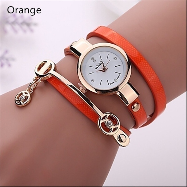 Fashion Casual Bracelet Watch Wristwatch Women Dress Watches Relogios Femininos Watch 9 Colors
