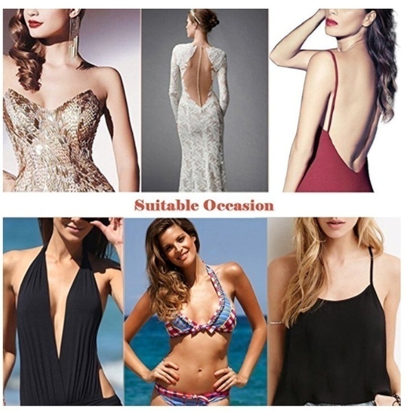 2019 New Womens Self-Adhesive Lift Silicone Bra Reusable Strapless Invisible Push Up Bra