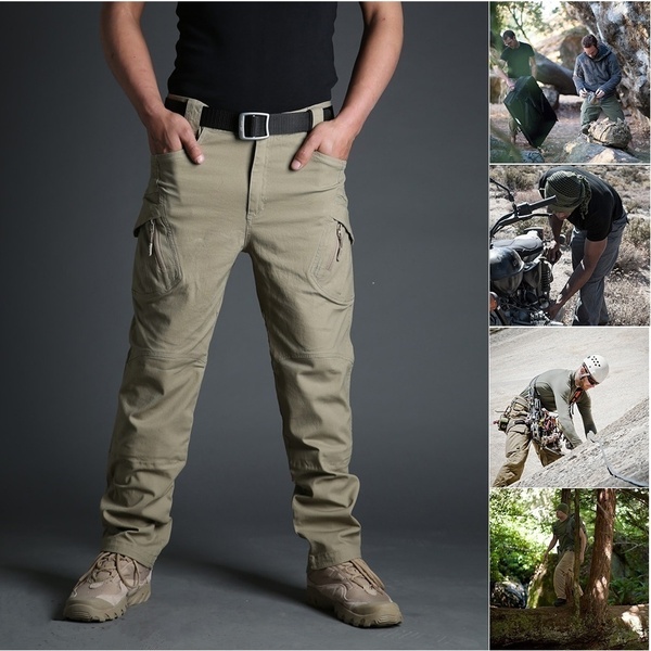 Men XS-5XL Tactical Military Cargo Pants Outdoor Sports Hiking Pants Trousers Combat Multi-pockets
