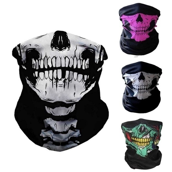 8 Colors Outdoor Activity Half Face Mask Bicycle Bike Scarf rr