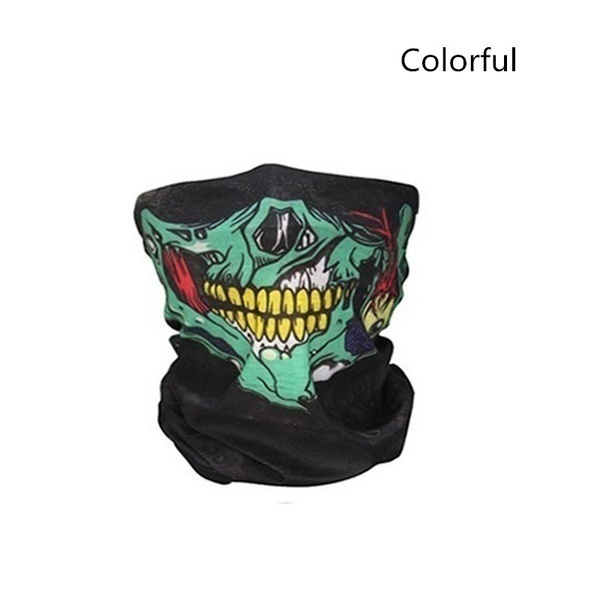 8 Colors Outdoor Activity Half Face Mask Bicycle Bike Scarf rr