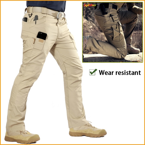 IX7 Tactical Men Pants Combat Trousers SWAT  Military Pants Men Cargo Pants for Men Military Style