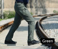 Men&apos;s Outdoor Sports Trekking Pants Tactical Military Sweatpants Fighting Multi-pocket Pants