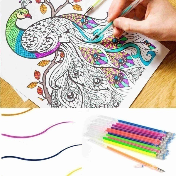 Colorful Refill Student doodle drawing Core Marker For Kids Art Su School Washable Christmas Gifts