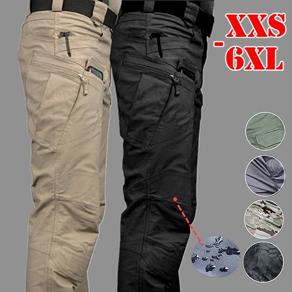 Men&apos;s Outdoor Sports Trekking Pants Tactical Military Sweatpants Fighting Multi-pocket Pants