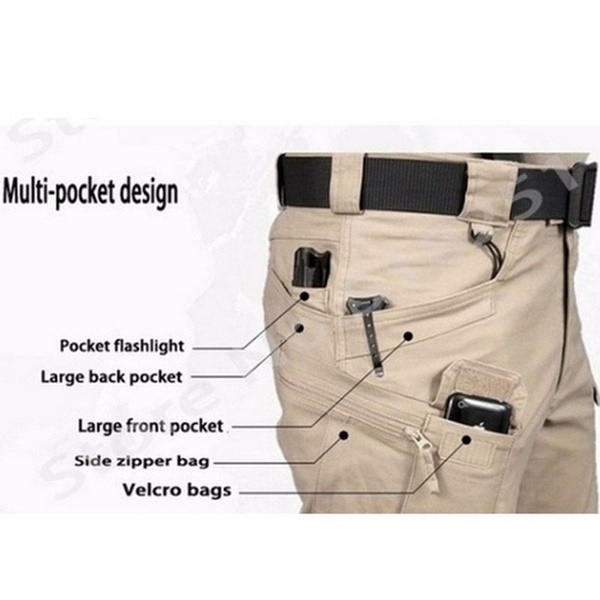 2020 Tactical Army Users Outside Sports Slim Special Forces Tactical Pants Multi-pocket Pants