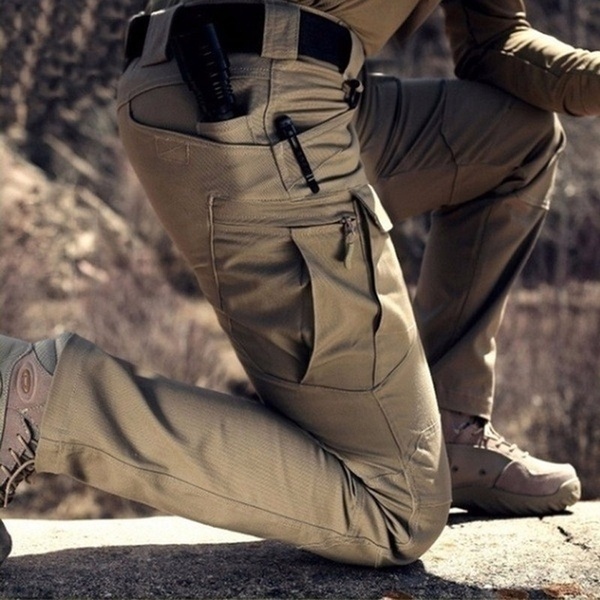 2020 Tactical Army Users Outside Sports Slim Special Forces Tactical Pants Multi-pocket Pants