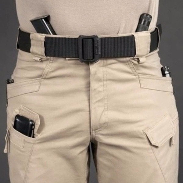 Men  Tactical Military Cargo Pants Outdoor Sports Hiking Pants Trousers Combat Multi-pockets Pants